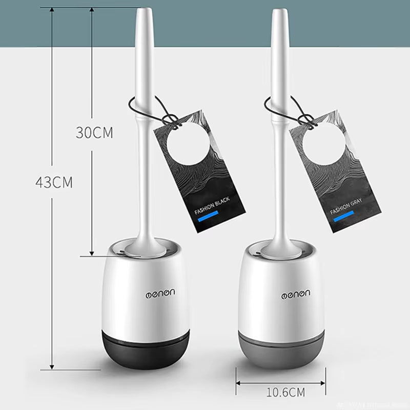 SanitPro TPR Silicone Toilet Brush – Ultra-Durable, Ergonomic Design for a Cleaner, Fresher Bathroom