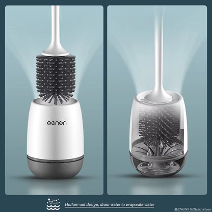 SanitPro TPR Silicone Toilet Brush – Ultra-Durable, Ergonomic Design for a Cleaner, Fresher Bathroom