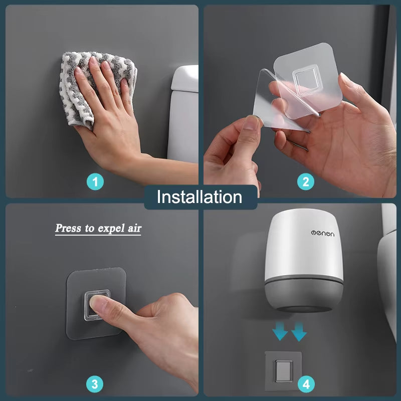 SanitPro TPR Silicone Toilet Brush – Ultra-Durable, Ergonomic Design for a Cleaner, Fresher Bathroom